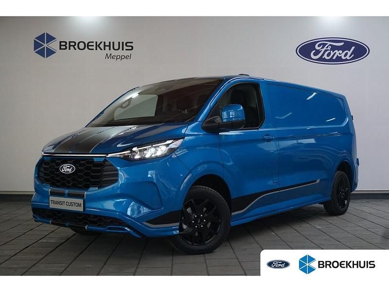 Blauw Nieuw 2025 Ford Transit Custom Sport | € 46.000 (Super prijs) - Afbeelding 1/4