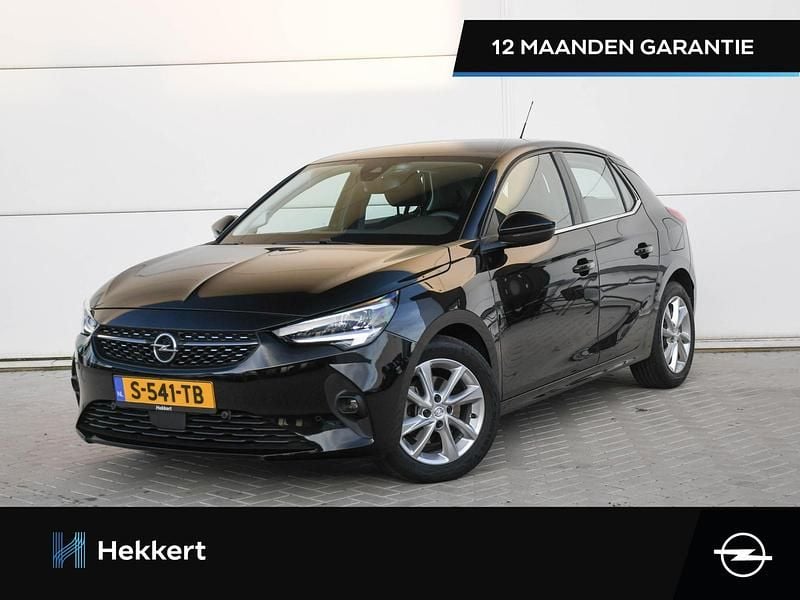 Zwart Occasion 2023 Opel Corsa Elegance Hatchback | € 16.995 (Eerlijke prijs) - Afbeelding 1/4