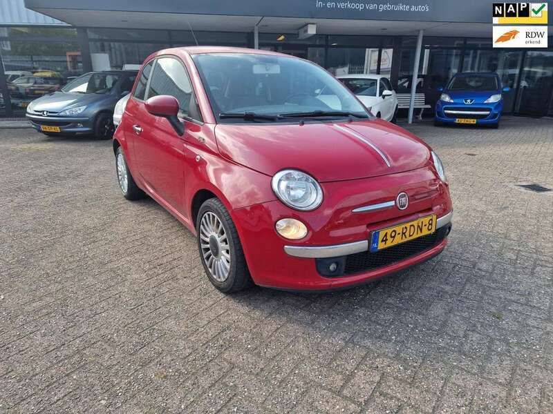 Rood Gebruikt 2008 Fiat 500 Hatchback | € 950 (Super prijs) - Afbeelding 1/4