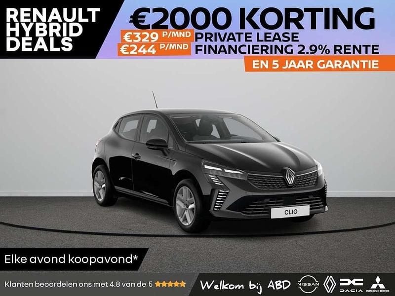 Zwart Nieuw 2025 Renault Clio V Evolution Hatchback | € 25.990 (Goede deal) - Afbeelding 1/2
