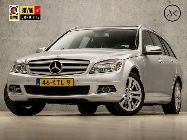 Grijs Gebruikt 2009 Mercedes C180 Avantgarde Stationwagen | € 7.445 (Eerlijke prijs) - Afbeelding 1/4
