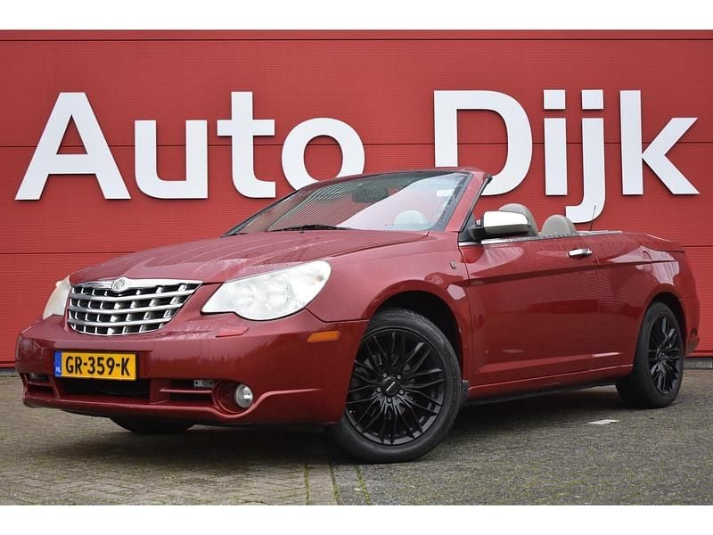 Rood Occasion 2009 Chrysler Sebring Cabriolet Limited Cabriolet | € 5.950 - Afbeelding 1/4