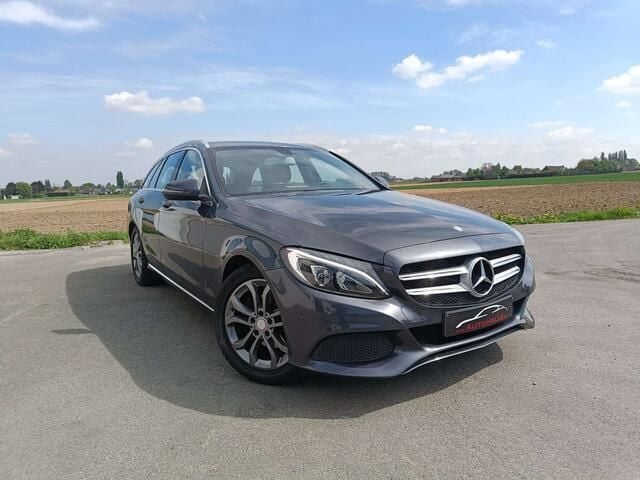 Grijs Gebruikt 2015 Mercedes C180 Stationwagen | € 14.950 (Goede deal) - Afbeelding 1/4