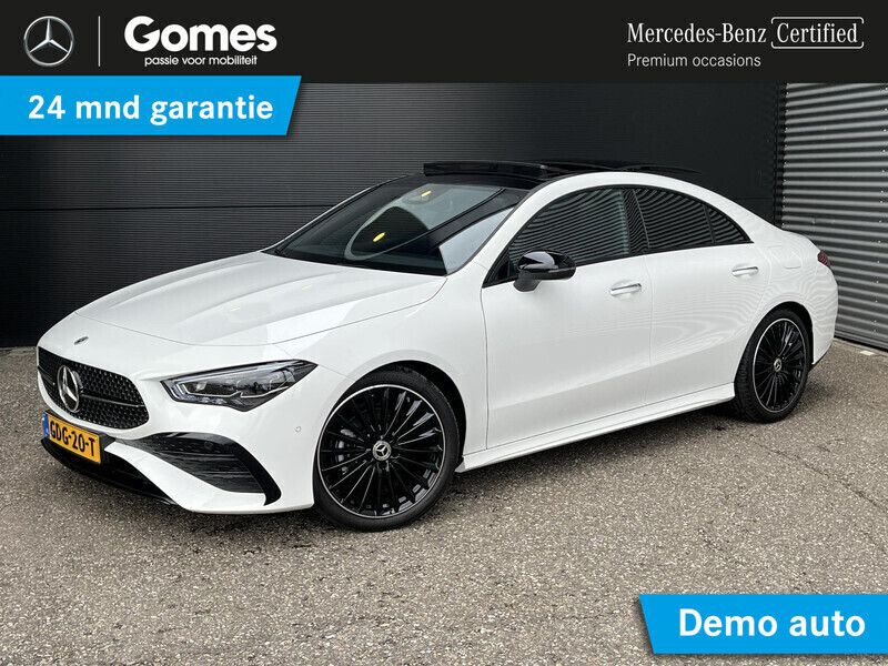Wit Gebruikt 2024 Mercedes CLA180 AMG line Sedan | € 42.950 (Iets duurder) - Afbeelding 1/4