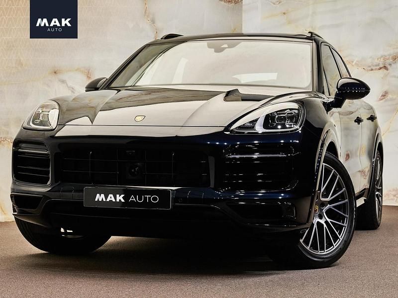 Blauw Occasion 2023 Porsche Cayenne Platinum Edition SUV | € 89.900 (Super prijs) - Afbeelding 1/4