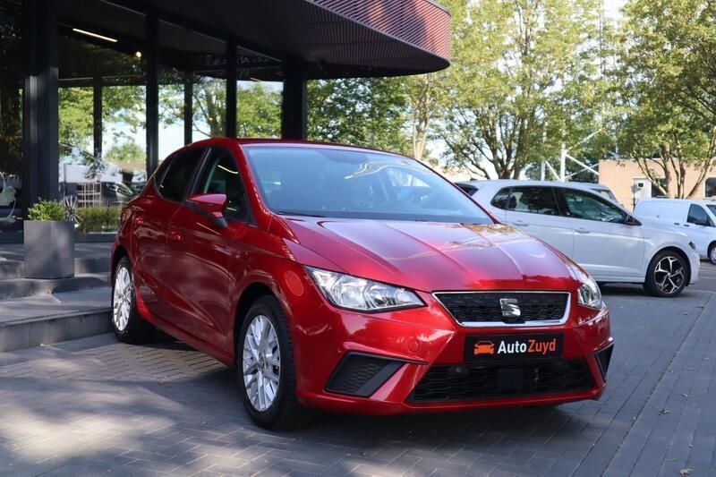 Rood Gebruikt 2017 Seat Ibiza Hatchback | € 11.993 (Eerlijke prijs) - Afbeelding 1/4