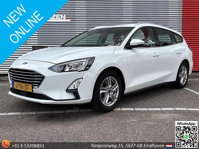 Wit Gebruikt 2020 Ford Focus Business Edition Stationwagen | € 7.800 (Goede deal) - Afbeelding 1/4