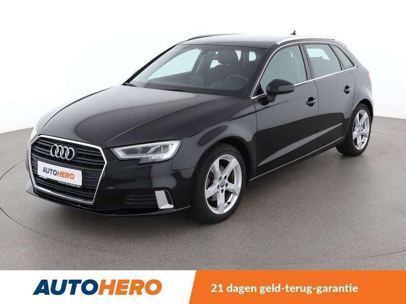Zwart Gebruikt 2017 Audi A3 Sport Hatchback | € 17.549 (Eerlijke prijs) - Afbeelding 1/3