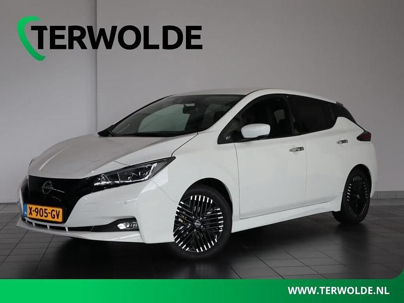 Wit Occasion 2022 Nissan Leaf N-Connecta Hatchback | € 17.945 (Eerlijke prijs) - Afbeelding 1/4