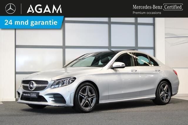 Grijs, metallic lak Gebruikt 2020 Mercedes C180 Business Sedan | € 28.950 (Eerlijke prijs) - Afbeelding 1/4