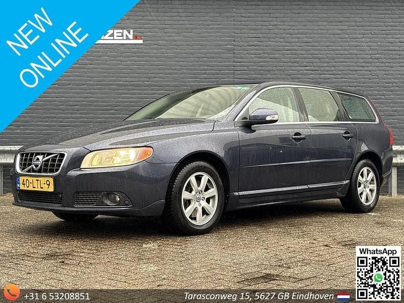 Blauw Occasion 2010 Volvo V70 Kinetic Stationwagen | € 3.850 (Super prijs) - Afbeelding 1/4