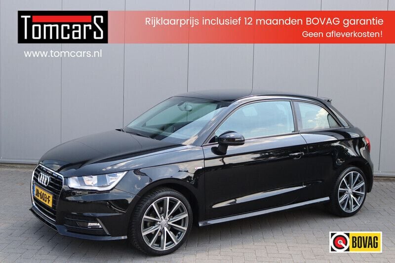 Zwart Gebruikt 2016 Audi A1 S-Line Hatchback | € 13.950 (Eerlijke prijs) - Afbeelding 1/3