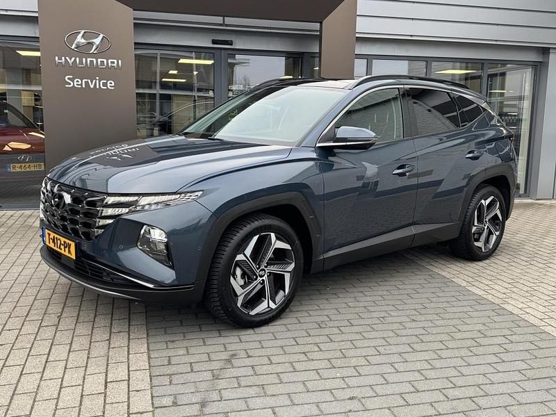 Blauw Occasion 2023 Hyundai Tucson Premium SUV | € 36.950 (Eerlijke prijs) - Afbeelding 1/4