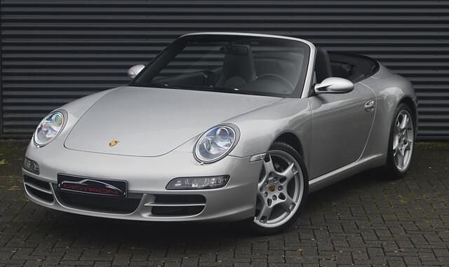 Grijs Gebruikt 2005 Porsche 911 Carrera Cabriolet Cabriolet | € 46.950 - Afbeelding 1/4