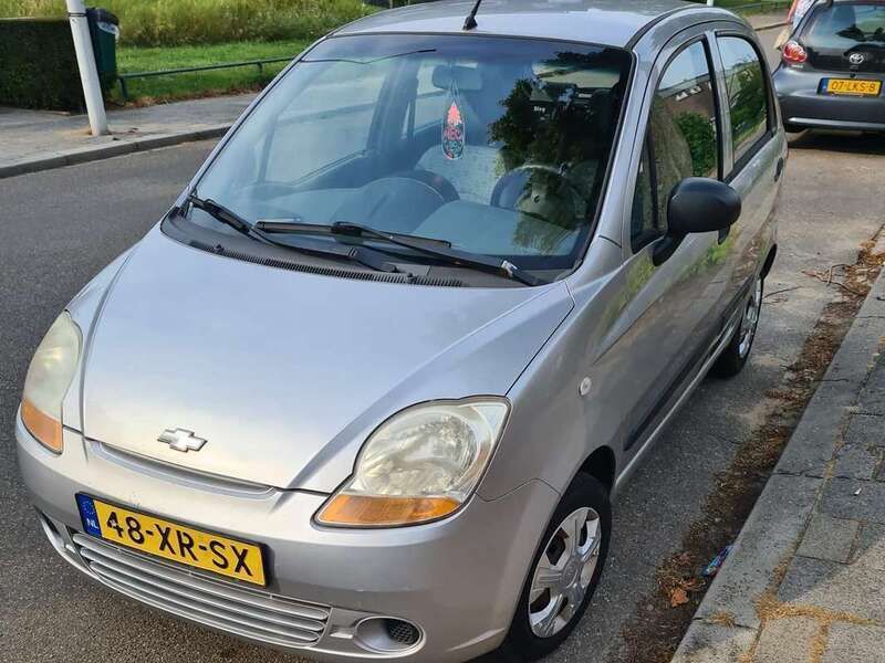 Grijs Gebruikt 2007 Chevrolet Matiz Hatchback | € 1.195 (Eerlijke prijs) - Afbeelding 1/4