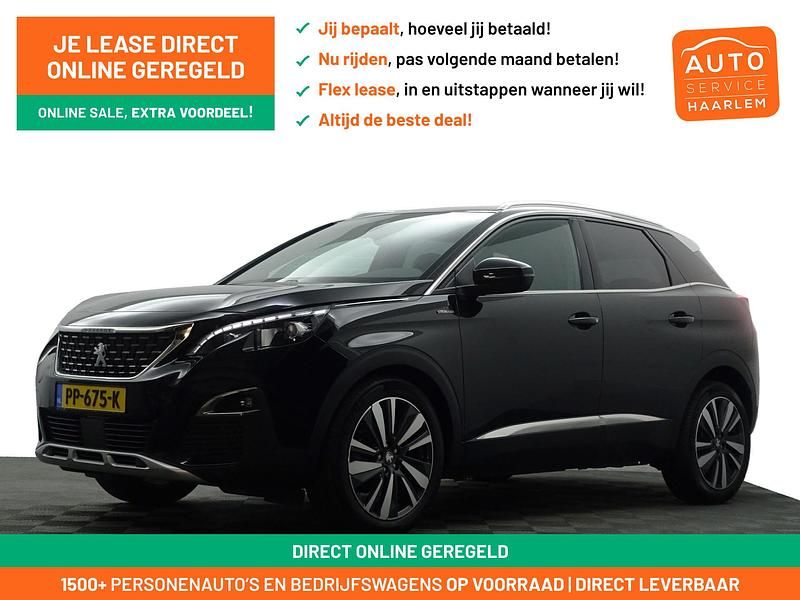 Zwart metallic Occasion 2017 Peugeot 3008 GT-line SUV | € 18.900 - Afbeelding 1/4