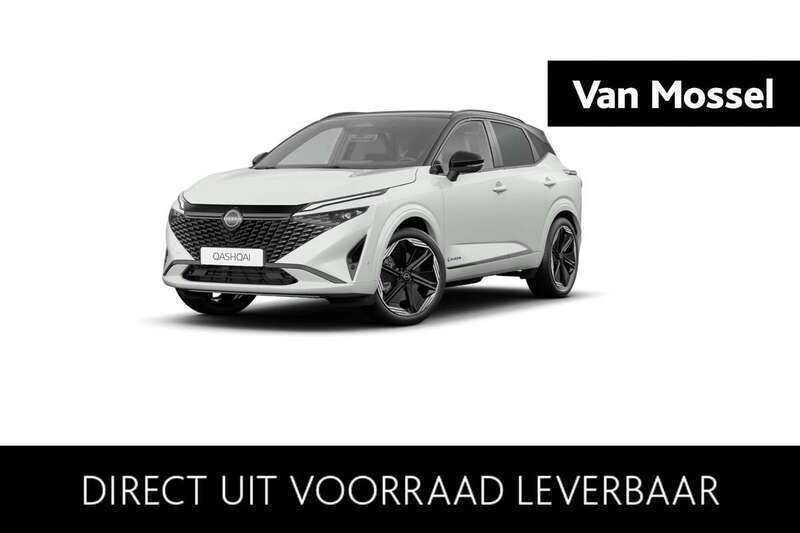 Wit, metallic lak Nieuw 2025 Nissan Qashqai Tekna+ SUV | € 41.296 (Super prijs) - Afbeelding 1/4