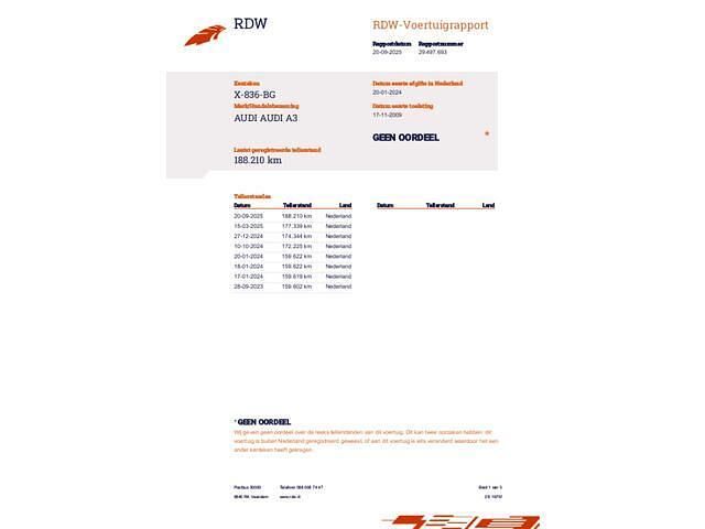 Zwart Gebruikt 2009 Audi A3 Sportback Attraction Hatchback | € 6.945 (Iets duurder) - Afbeelding 1/1