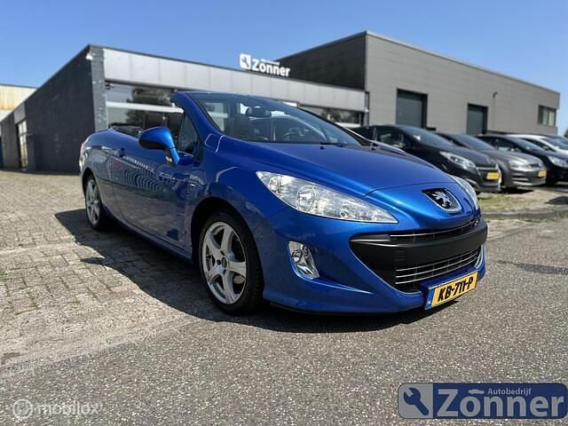 Blauw Gebruikt 2010 Peugeot 308 CC Sport Cabriolet | € 3.350 (Duur) - Afbeelding 1/4