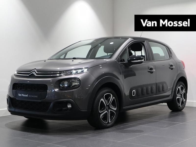 Grijs Gebruikt 2020 Citroën C3 Feel Hatchback | € 10.940 (Eerlijke prijs) - Afbeelding 1/4