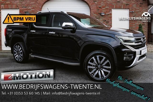 Zwart Nieuw 2024 VW Amarok Aventura Pickup | € 56.800 (Eerlijke prijs) - Afbeelding 1/4
