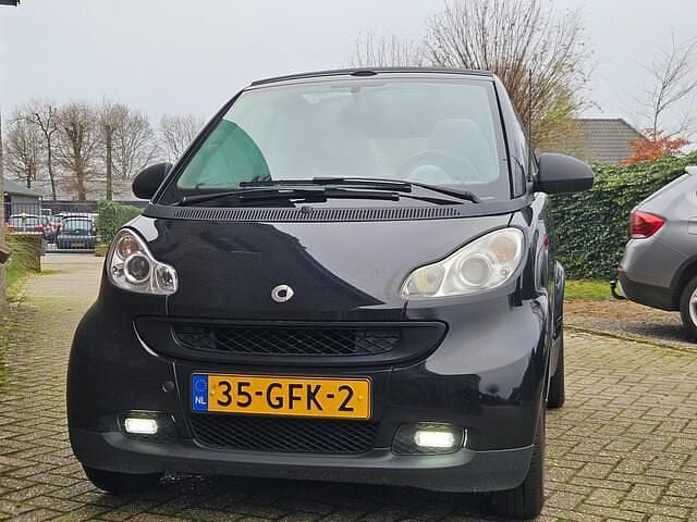 Occasion Smart ForTwo Cabrio Pure 71 PK (52 kW) 2008 Zwart Cabriolet