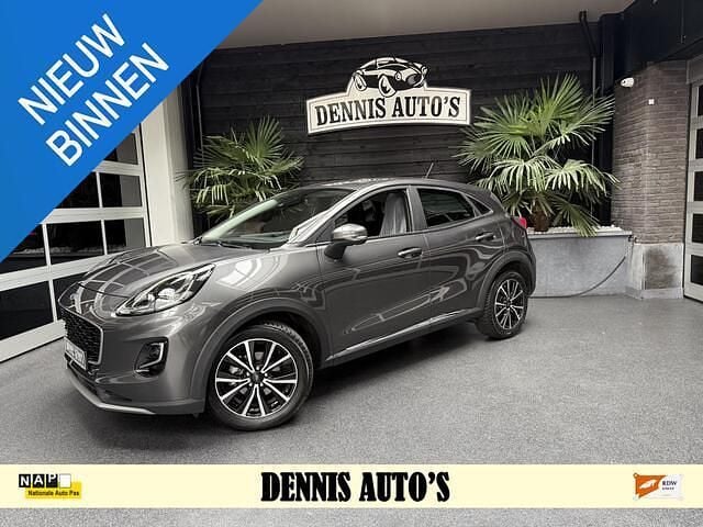 Grijs Gebruikt 2022 Ford Puma Titanium SUV | € 18.950 (Super prijs) - Afbeelding 1/4