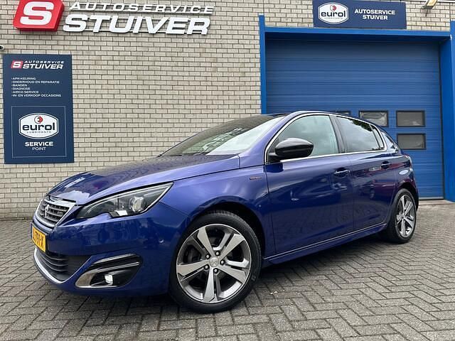 Blauw Gebruikt 2016 Peugeot 308 GT-line Hatchback | € 7.450 (Goede deal) - Afbeelding 1/4