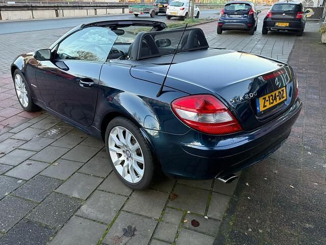 Occasion Mercedes SLK200 163 PK (119 kW) 2008 Blauw (metallic) Cabriolet