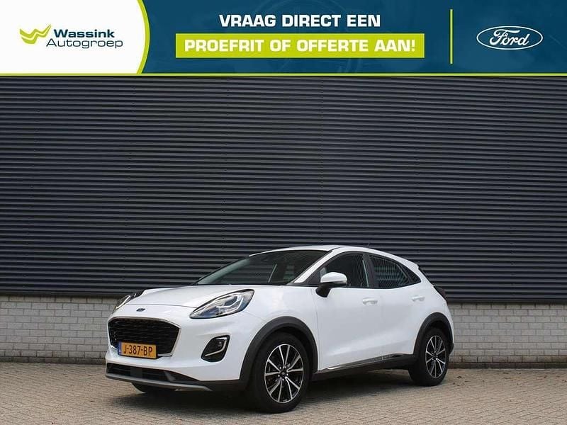 Wit Gebruikt 2020 Ford Puma Titanium SUV | € 16.950 (Goede deal) - Afbeelding 1/4