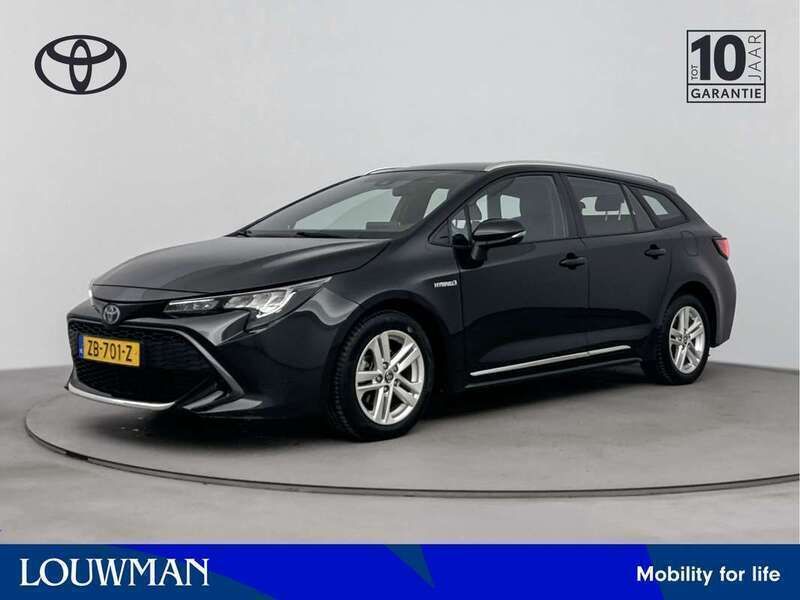 Zwart Gebruikt 2019 Toyota Corolla Active Stationwagen | € 19.995 (Eerlijke prijs) - Afbeelding 1/3