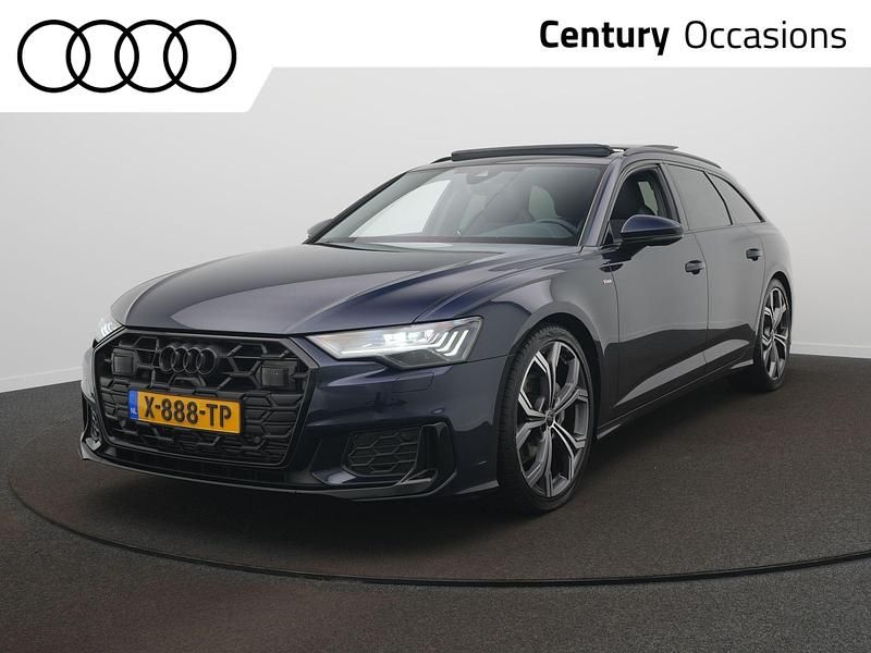 Blauw Gebruikt 2024 Audi A6 Competition Stationwagen | € 55.995 - Afbeelding 1/4