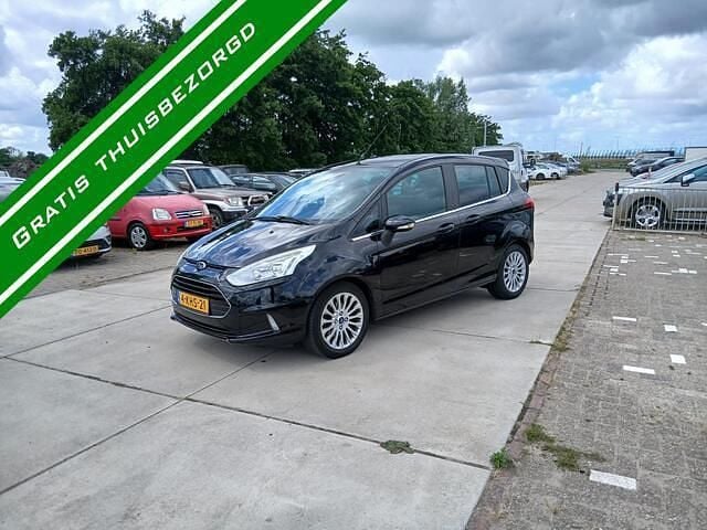 Zwart Gebruikt 2013 Ford B-MAX Titanium MPV | € 2.250 (Super prijs) - Afbeelding 1/4