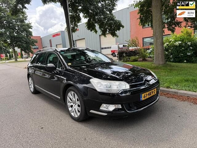 Zwart Gebruikt 2009 Citroën C5 Exclusive Stationwagen | € 1.900 - Afbeelding 1/4
