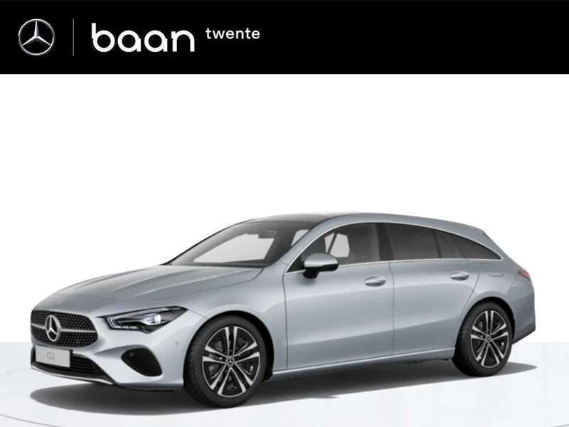 Zilver, metallic lak Nieuw 2024 Mercedes CLA180 Shooting Brake Luxury Stationwagen | € 51.507 (Duur) - Afbeelding 1/4
