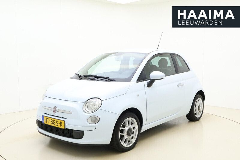 Wit Gebruikt 2010 Fiat 500 Lounge Hatchback | € 7.445 (Eerlijke prijs) - Afbeelding 1/4