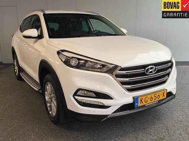 Wit Gebruikt 2016 Hyundai Tucson Comfort SUV | € 13.950 (Eerlijke prijs) - Afbeelding 1/4