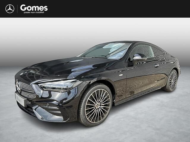 Zwart Nieuw 2026 Mercedes CLE300 AMG line Coupé | € 69.217 (Super prijs) - Afbeelding 1/4