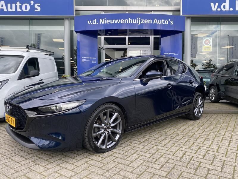 Blauw Gebruikt 2019 Mazda 3 Luxury Hatchback | € 23.450 (Eerlijke prijs) - Afbeelding 1/4