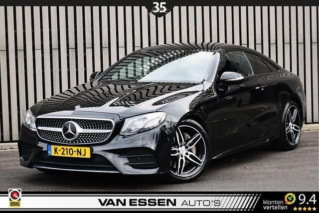 Zwart Occasion 2019 Mercedes E300 Premium Plus Coupé | € 35.995 (Super prijs) - Afbeelding 1/4