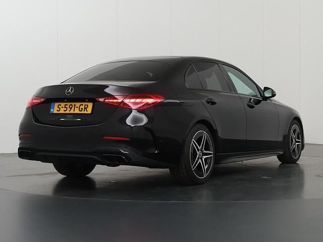 Occasion Mercedes C180 AMG line 170 PK (125 kW) 2022 Zwart Sedan