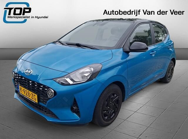 Blauw Gebruikt 2021 Hyundai i10 Comfort Hatchback | € 12.950 (Eerlijke prijs) - Afbeelding 1/4