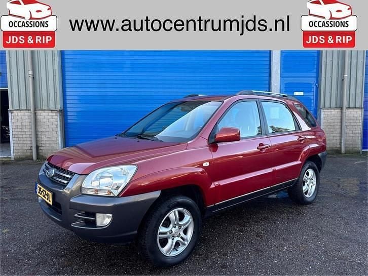Rood Gebruikt 2006 Kia Sportage SUV | € 2.950 (Eerlijke prijs) - Afbeelding 1/4