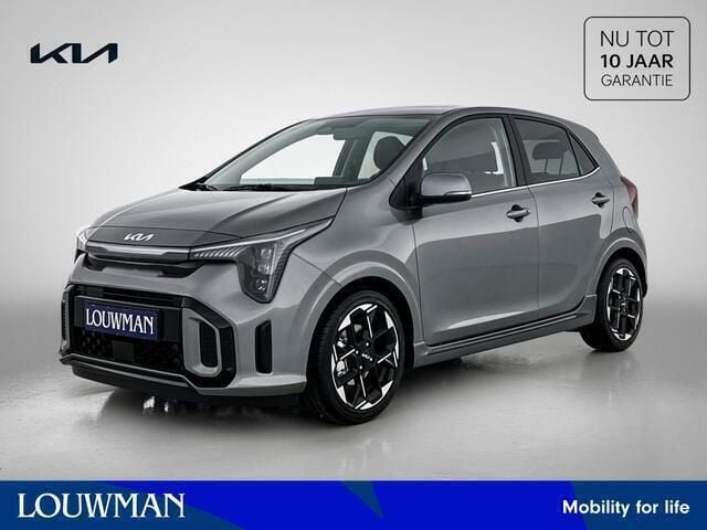 Astro gray (grijs metallic) Nieuw 2024 Kia Picanto GT-Line Hatchback | € 23.940 (Eerlijke prijs) - Afbeelding 1/4