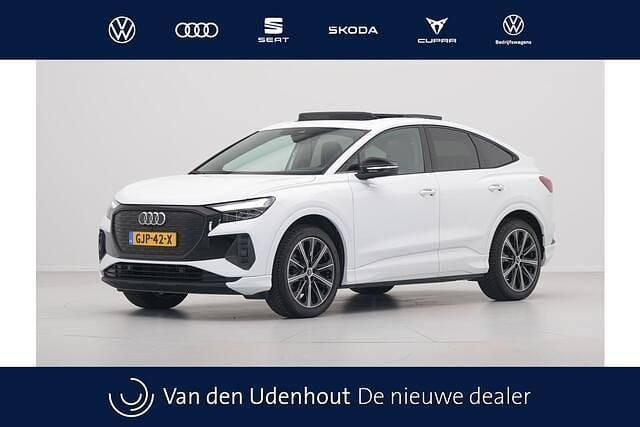 Wit Gebruikt 2022 Audi Q4 Sportback e-tron Advanced SUV | € 34.940 (Eerlijke prijs) - Afbeelding 1/4