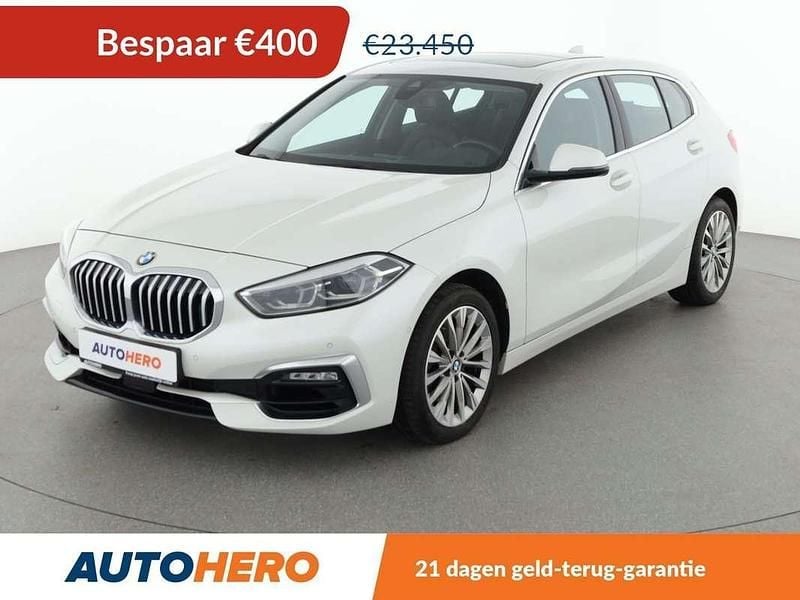 Wit Gebruikt 2021 BMW 116 Luxury Line Hatchback | € 23.249 (Eerlijke prijs) - Afbeelding 1/3