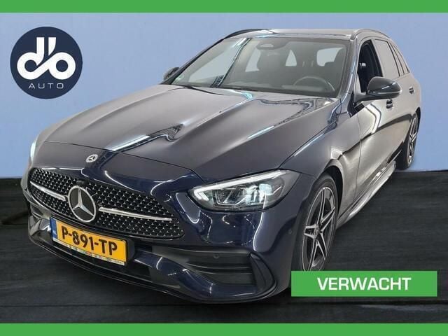 Blauw Gebruikt 2022 Mercedes C200 AMG line Stationwagen | € 34.934 (Goede deal) - Afbeelding 1/4