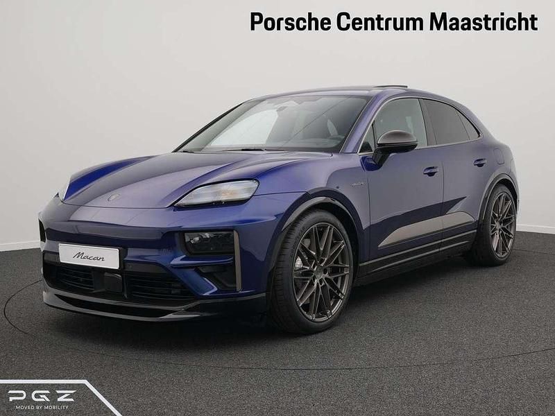 Blauw Nieuw 2025 Porsche Macan Turbo SUV | € 139.750 (Iets duurder) - Afbeelding 1/4