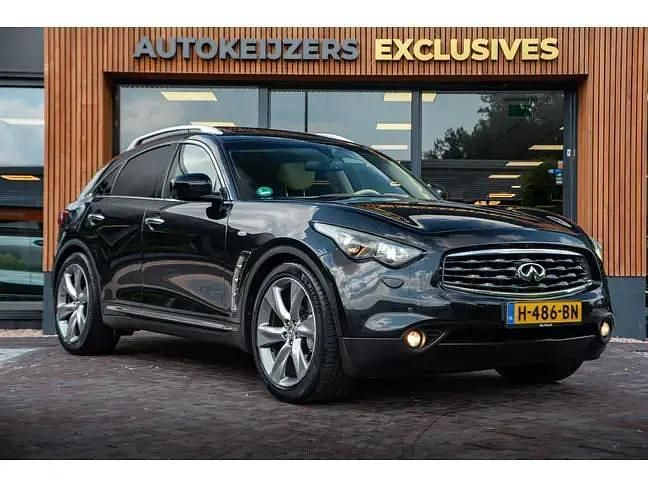 Zwart Gebruikt 2011 Infiniti Fx50 Premium SUV | € 17.900 - Afbeelding 1/4