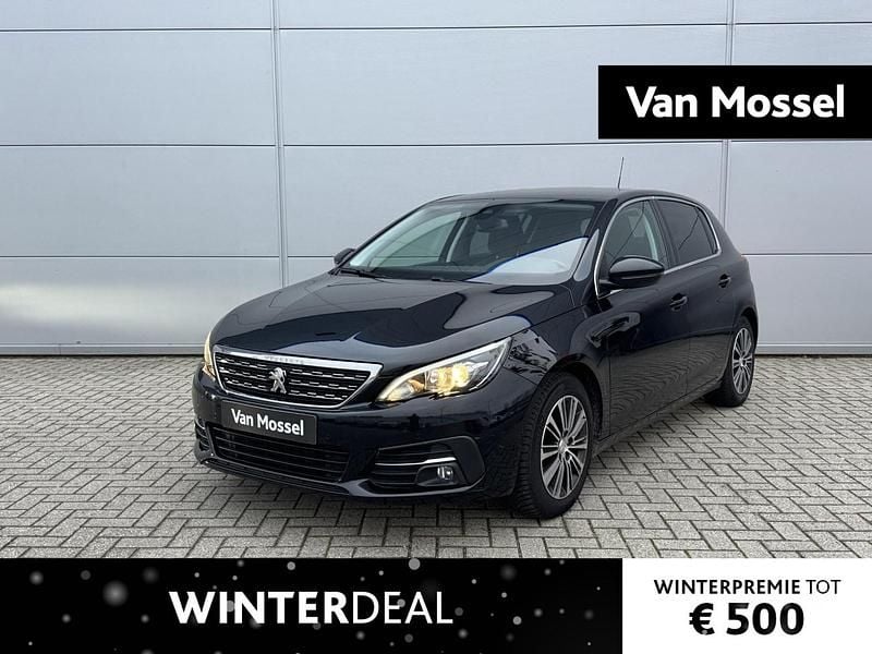 Zwart Occasion 2021 Peugeot 308 Allure Hatchback | € 16.940 (Super prijs) - Afbeelding 1/3